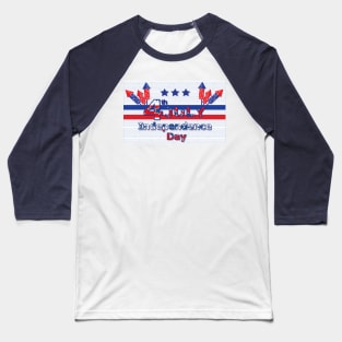 4th July celebration Baseball T-Shirt